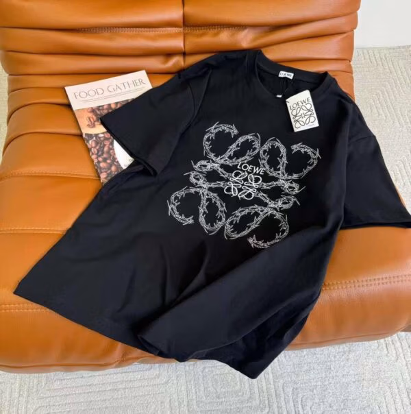 LOEWE Embroidered Anagram T-Shirt LOEWE Embroidered Anagram T-Shirt