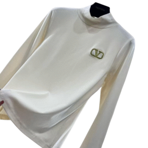 VALENTINO Turtleneck Knit Top