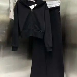 ALEXANDER Hooded Cropped Jacket