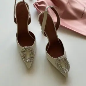 Amina Muaddi Wedding Heels