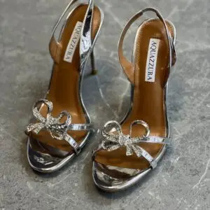 Aquazzura Babe Pom Pom Sandal