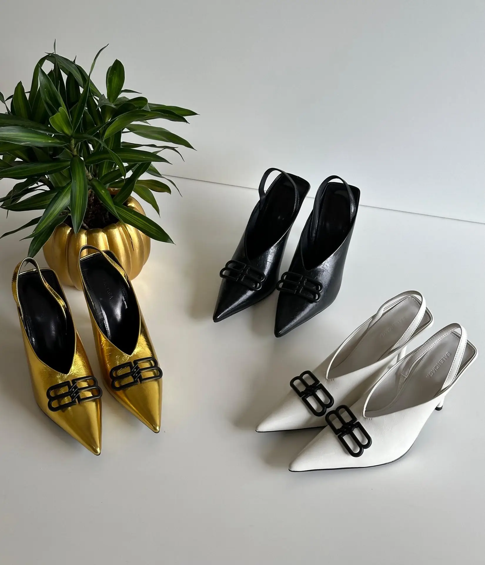 Balenciaga Knife Slingback Pumps Balenciaga Knife Slingback Pumps