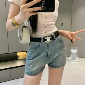 CELINE Denim Shorts