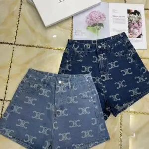 CELINE Girls Fit Mid-Rise Printed Jeans