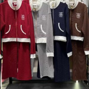 CELINE Butterfly Stripe Patch Dress