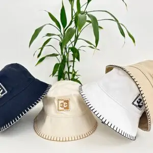 CHANEL Denim Safari Bucket Hat