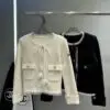 CHANEL Knitted Bow Cardigan