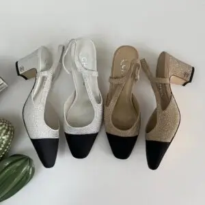 CHANEL Iconic Tweed Heels