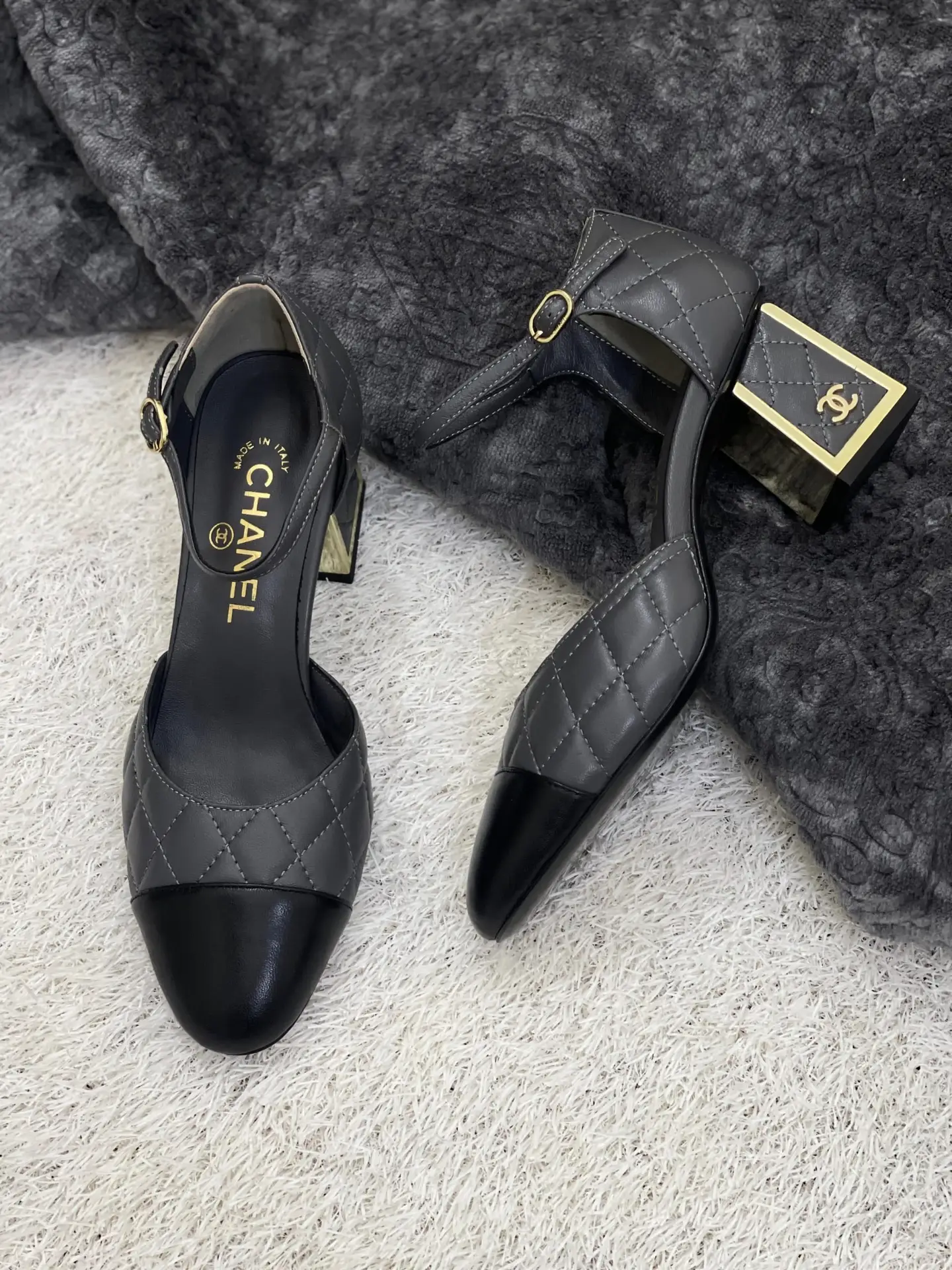 CHANEL Mary Jane Slippers CHANEL Mary Jane Slippers