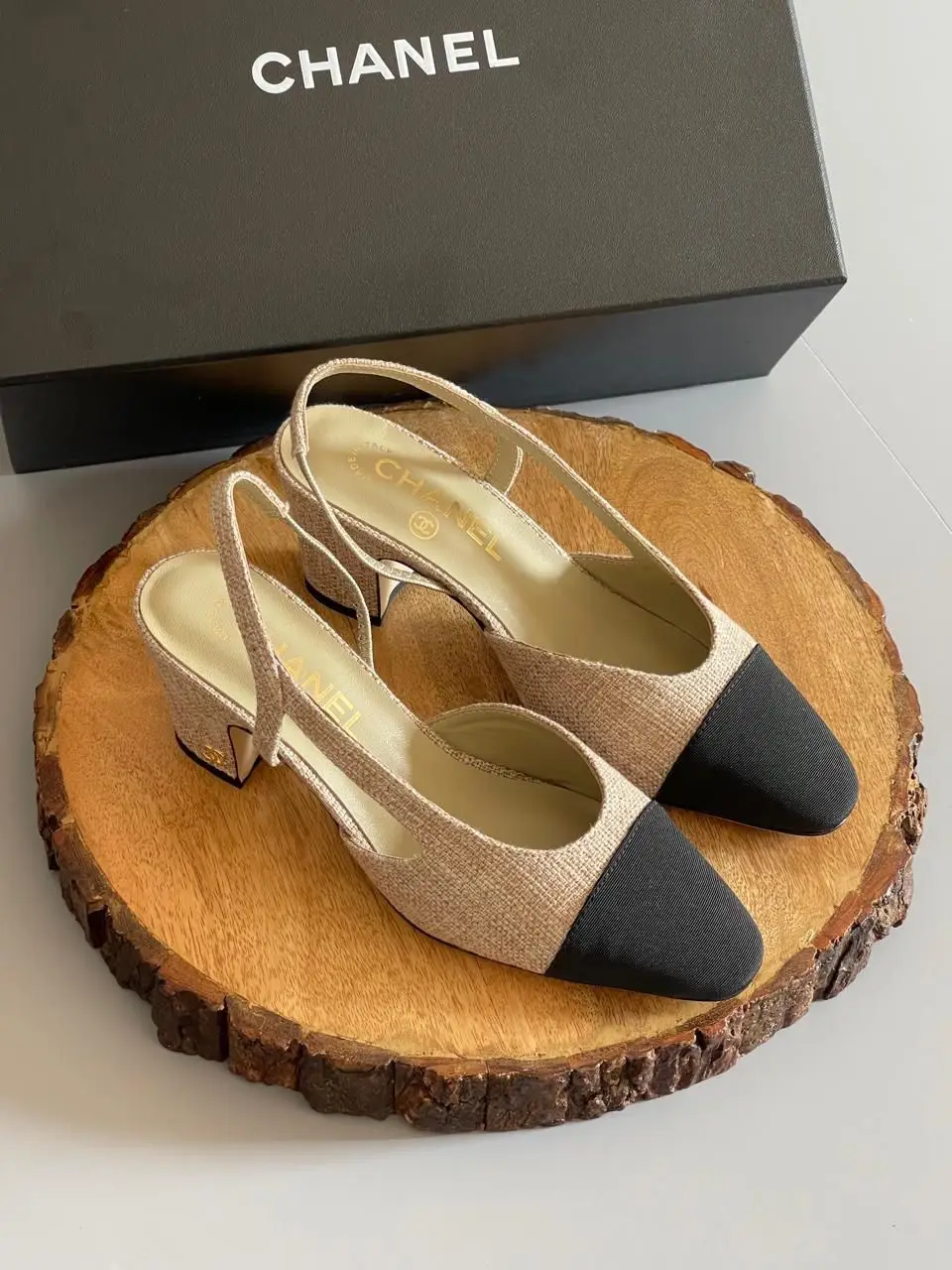 CHANEL Slingback Sandals CHANEL Slingback Sandals