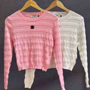 CHANEL Cashmere Silk Knitted Pullover