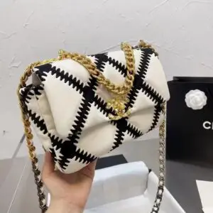 CHANEL Quality Woven Crossbody Bag