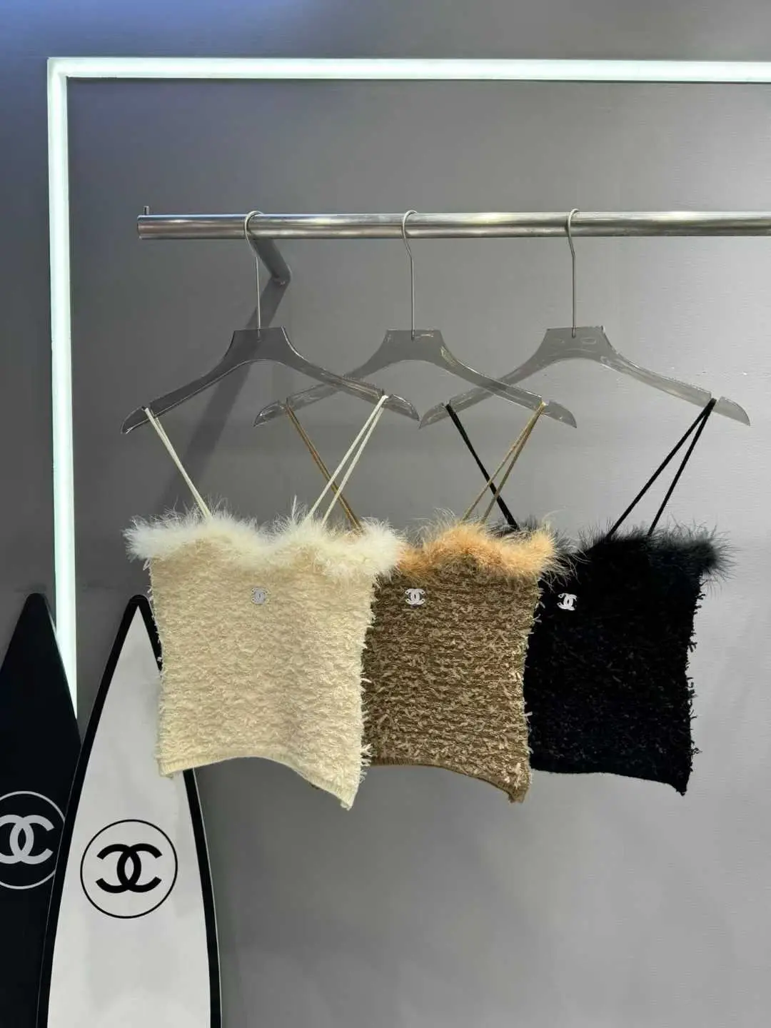 CHANEL Rainbow Frill Top CHANEL Rainbow Frill Top