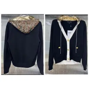 CHANEL Sequin Sweater