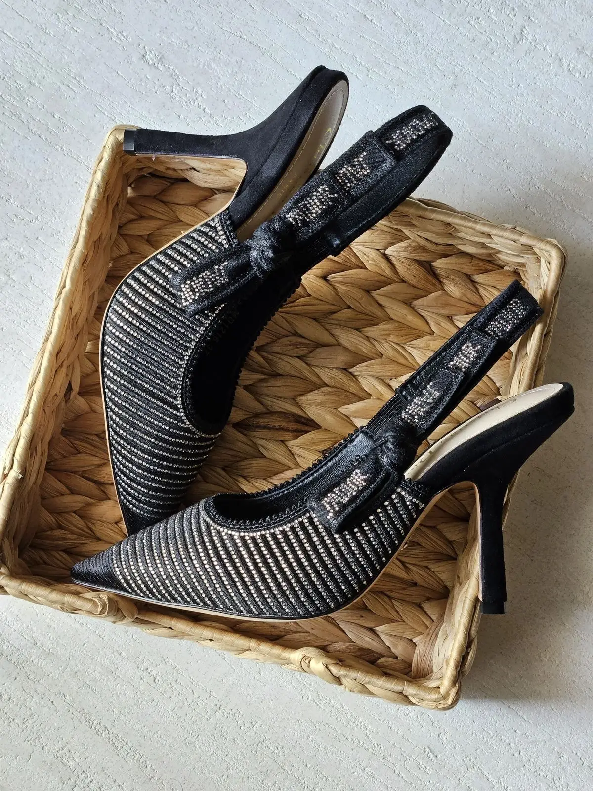 CHRISTIAN DIOR J'adior Strass Crystal Pump CHRISTIAN DIOR J'adior Strass Crystal Pump