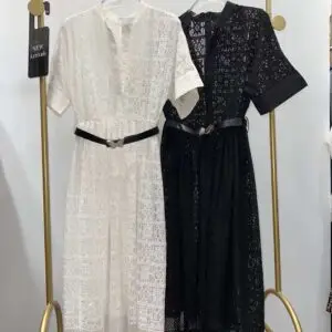 DIOR Floral Print Silk Maxi Dress