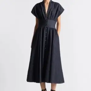 DIOR Proenza Schouler Label Poplin Shirt Dress