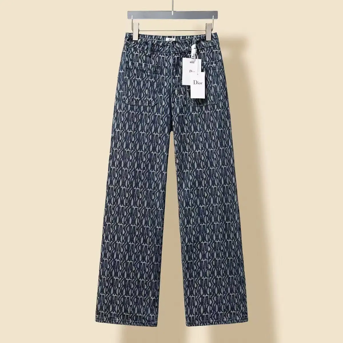 DIOR Horsebit Jacquard Jeans DIOR Horsebit Jacquard Jeans