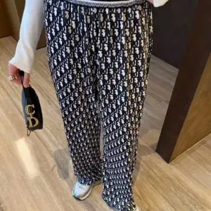 DIOR Monogram Jogger Zip Pants