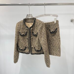 DIOR Tweed Jacket & Skirt Set