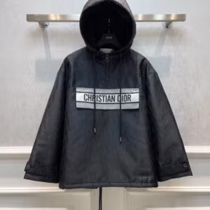 DIOR Half Zip Anorak Hooded Jacket