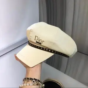 DIOR Felt Newsboy Hat