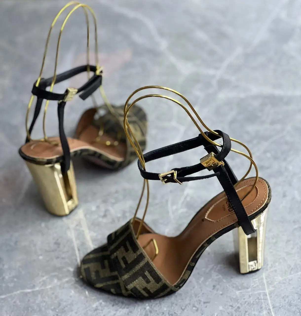 FENDI Elegant High Heel Sandals FENDI Elegant High Heel Sandals