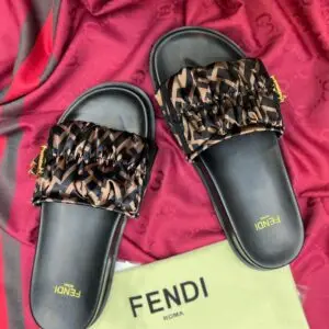 FENDI Illusion Ff Slide Sandals