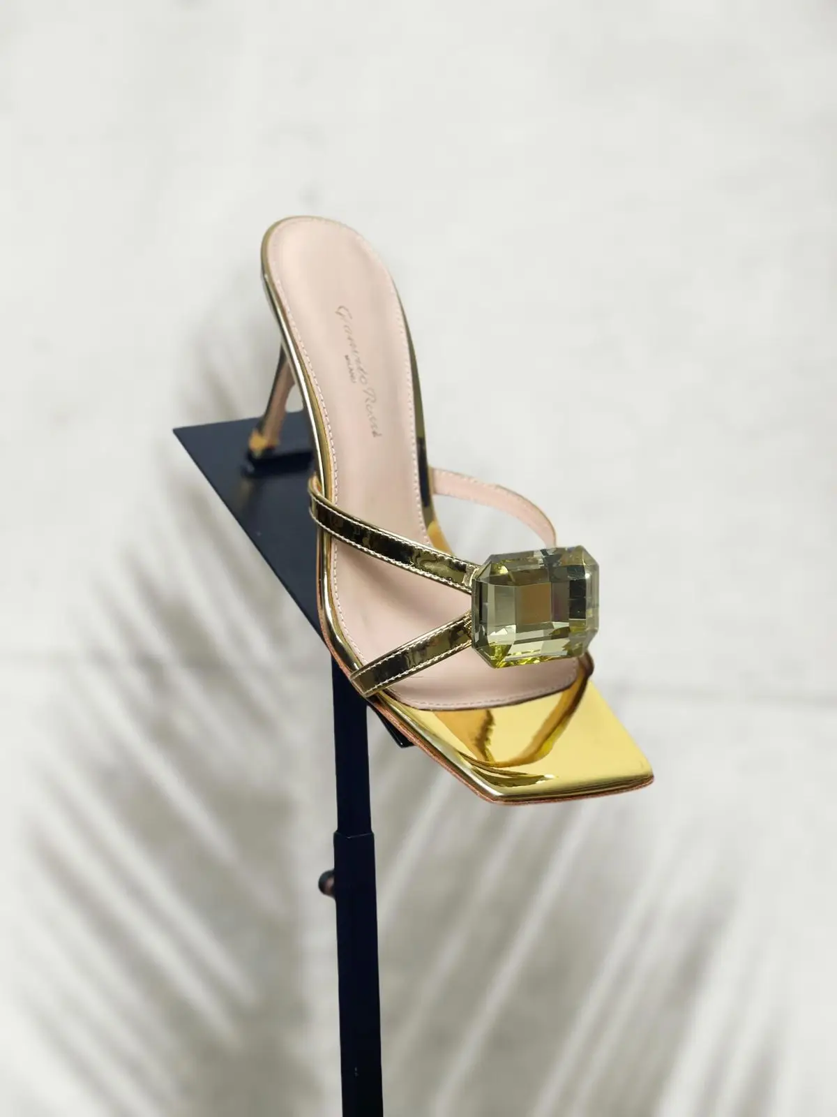 GIANVITOROSSI Crystal High Heel Slippers GIANVITOROSSI Crystal High Heel Slippers