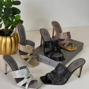 GINA Women's Super Master Quality High Heel Sandal