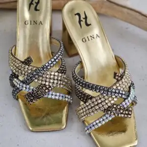 GINA Crystal Embellished Sandal
