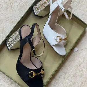 GUCCI Horsebit Leather Sandals