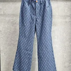 GUCCI GG Denim Jacquard Pants