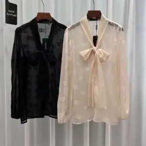 GUCCI Women's Lace Long Sleeve Shirt