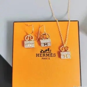 HERMES Diamond Necklace