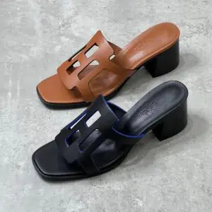 HERMES Izzy Heeled Sandal