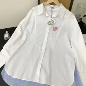 LOEWE Logo-Detail Cotton Shirt