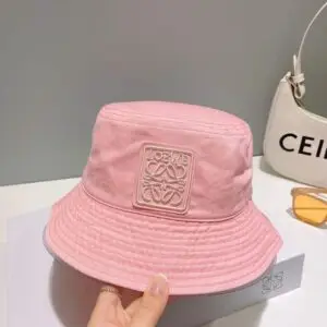 LOEWE Trimmed Canvas Bucket Hat