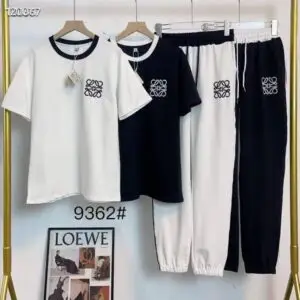 LOEWE Logo T-Shirt & Shorts Set