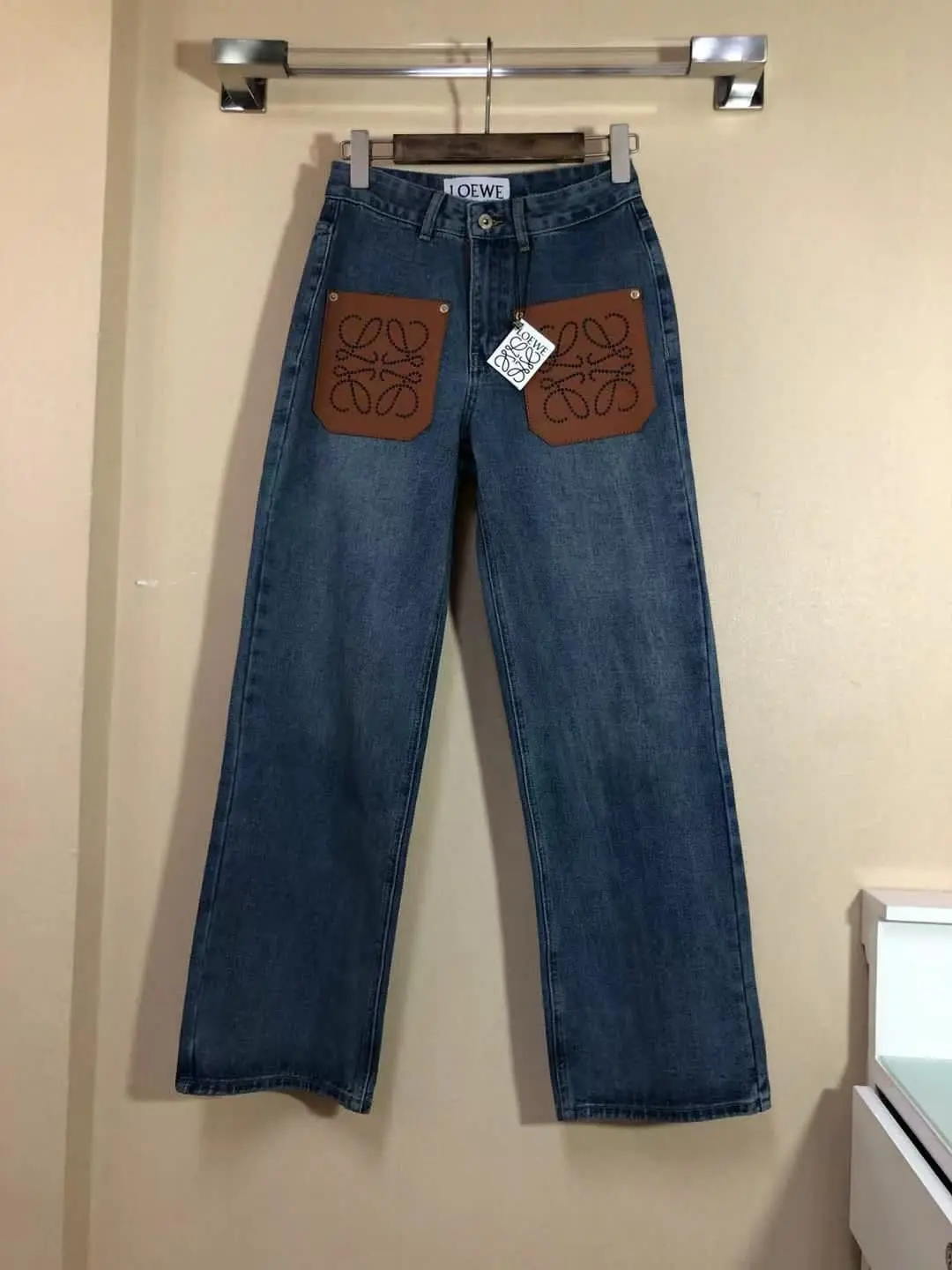 Loewe High-Waist Wide Leg Jeans Loewe High-Waist Wide Leg Jeans