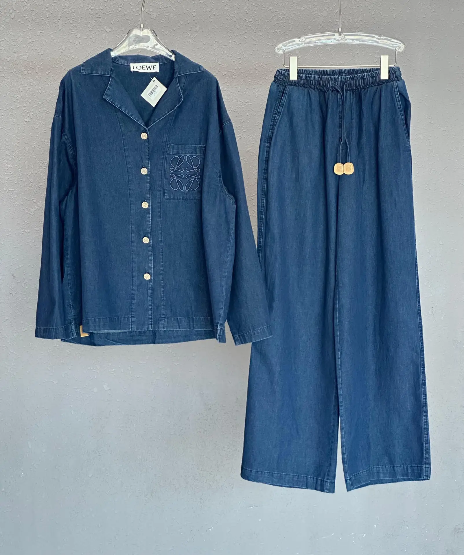 L.O.E WE Atterri Denim Co-ord Set L.O.E WE Atterri Denim Co-ord Set
