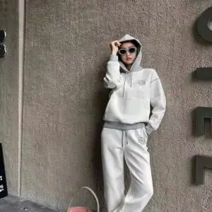 LOEWE Contrast Pullover Hoodie