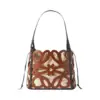 LOEWE Anagram Cutout Calfskin Tote Bag