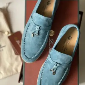 LORO PIANO Summer Walk Suede Loafer