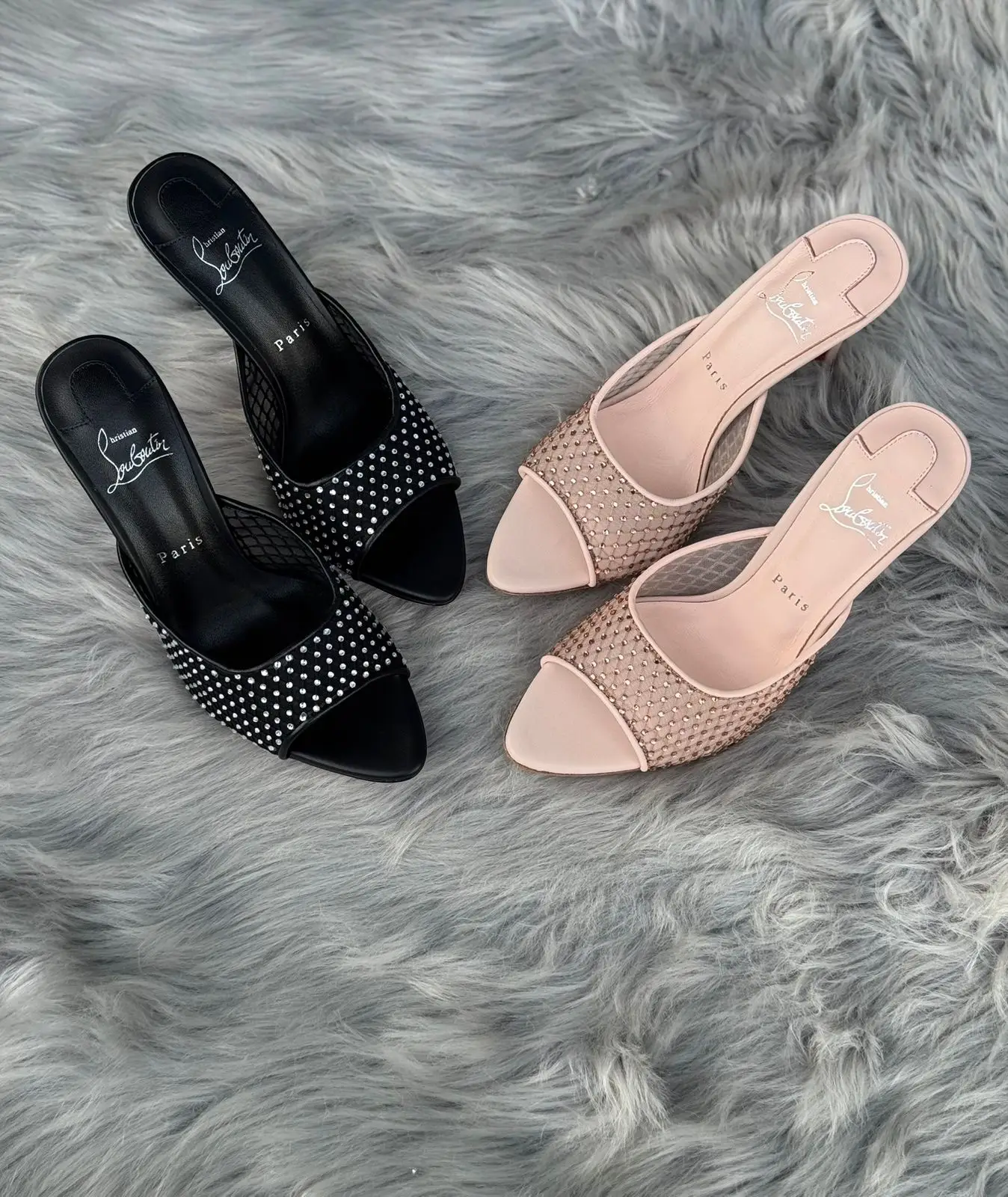 Christian Louboutin Apostropha Mules Christian Louboutin Apostropha Mules