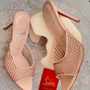 CHRISTIAN LOUBOUTIN Apostropha Strass Mule