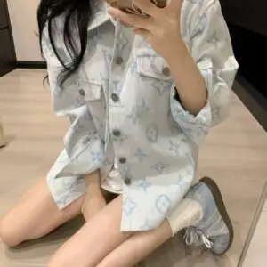 LOUIS VUITTON Patterned Button Up Shirt