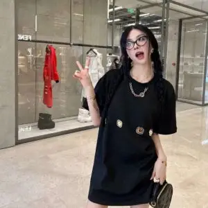 Louis Vuitton Regular Fit Solid Dress