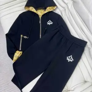 LUXE LOUSE VUITTON Printed Letter Tracksuit