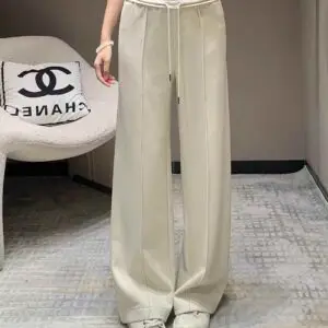 MIU MIU Premium Wool Wide-leg Pants